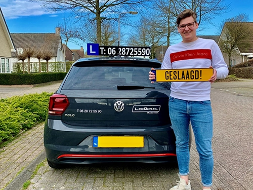 Geslaagde leerling